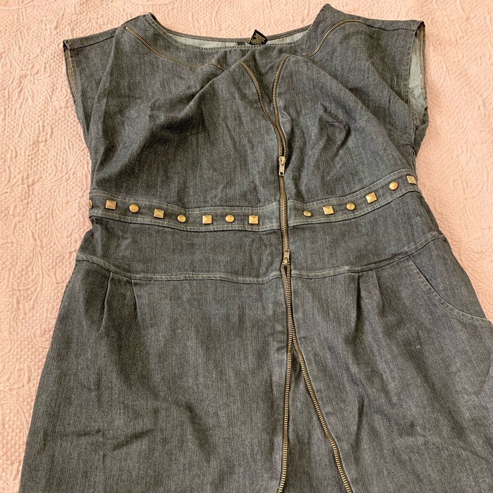 Denim dress